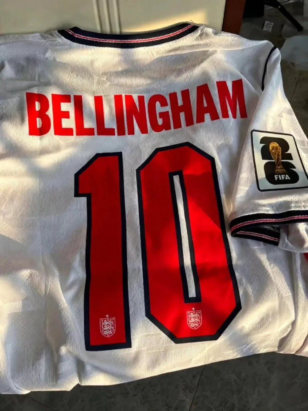 Nike England World Cup 2026 Bellingham #10 Aero-Fit Player Jersey NWT